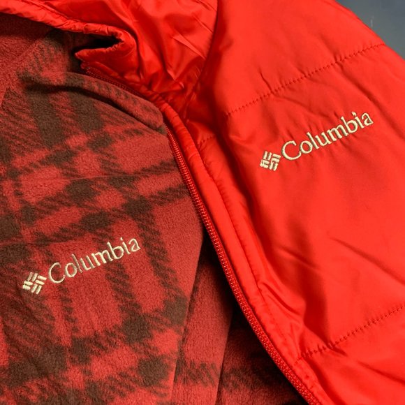 NWT Columbia Youth Ice Chips Reversible Hooded Jacket - Picture 8 of 10